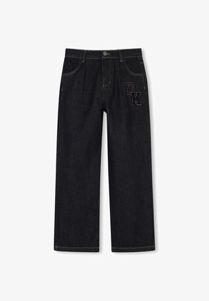 DKNY, PANTALON EN DENIM - Jean droit - denim bleu
