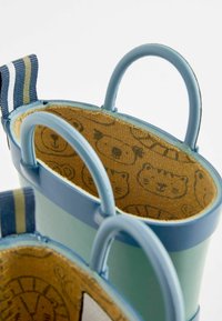 Next PANDA HANDLE - Bottes en caoutchouc - blue colourblock