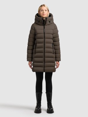 khujo NEKAR2 - Vinterkappa /-rock - dull green