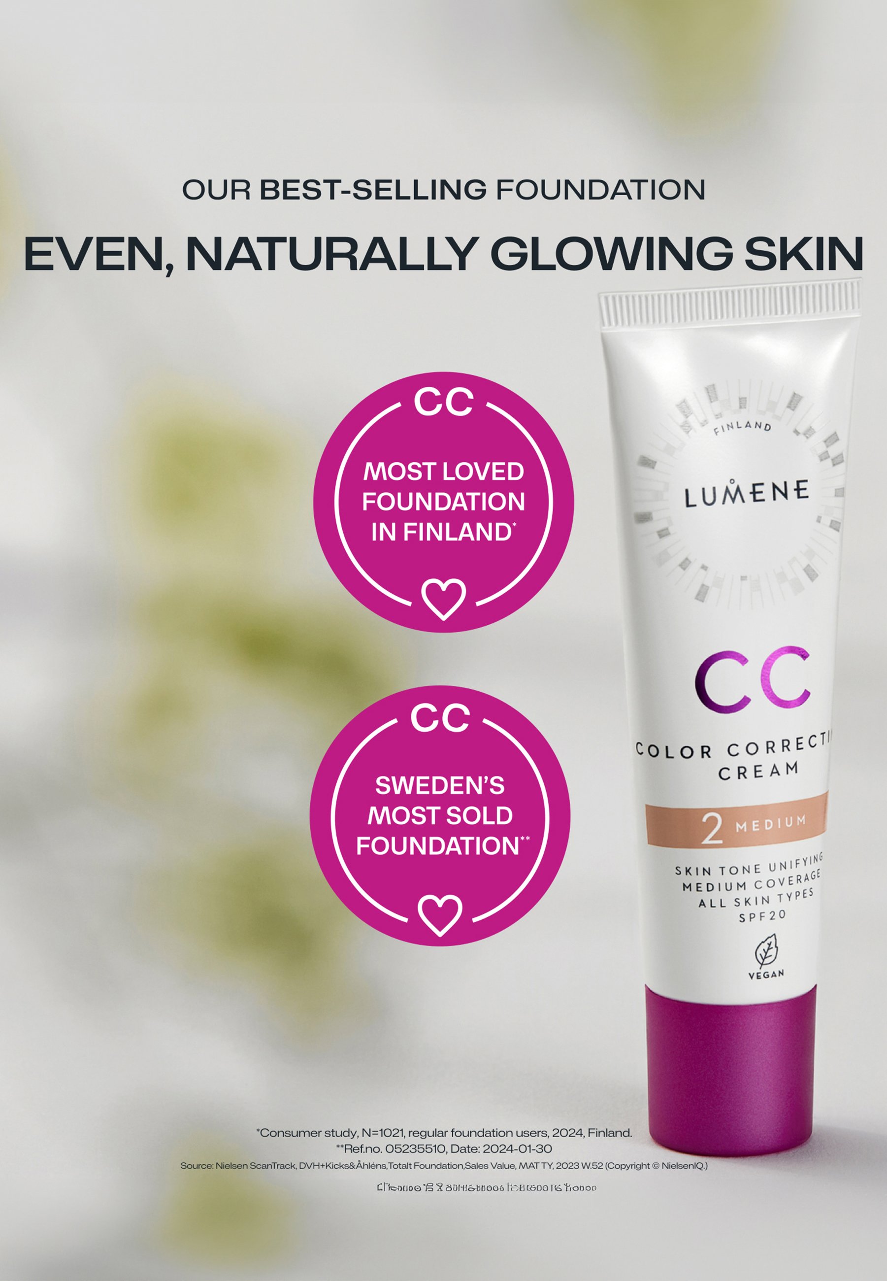Lumene Augencreme – 15 Ml, Für Tägliche Pflege Und Verwöhnung Der Augenpartie