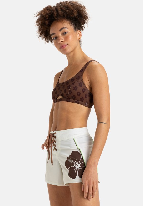 PRO THE WIN PRINTED - Swimming shorts - cloud dancer2