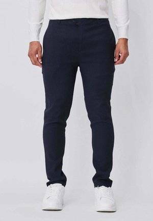 Pantalon classique - bleu marine