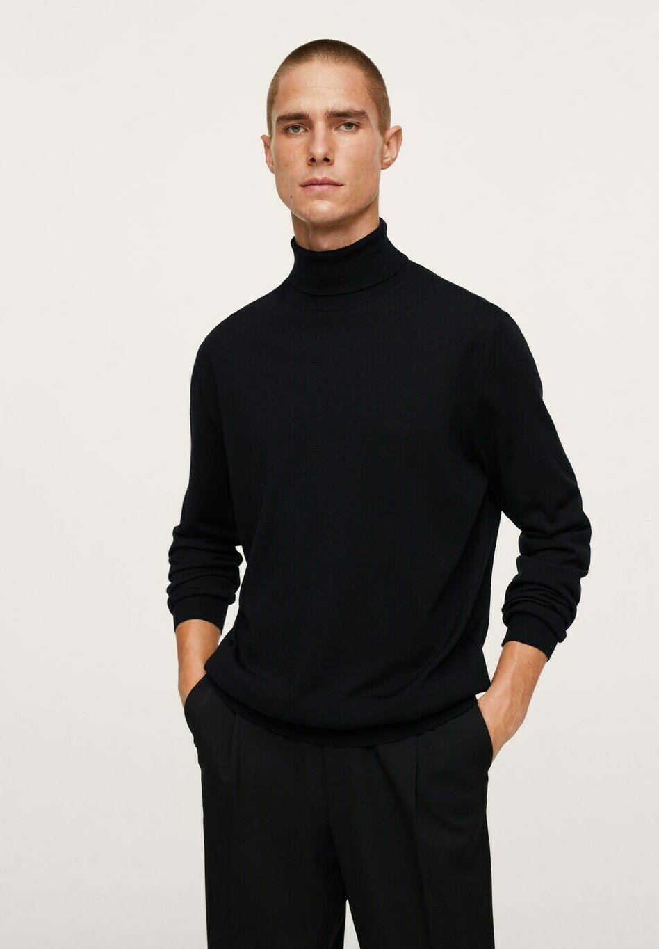 mango polo neck