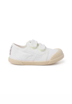 PUNTERA BAREFOOT CIERRE ADHERENTE - Lauflernschuh - blanco