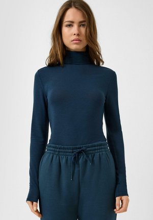 T-shirt à manches longues - tiefblau