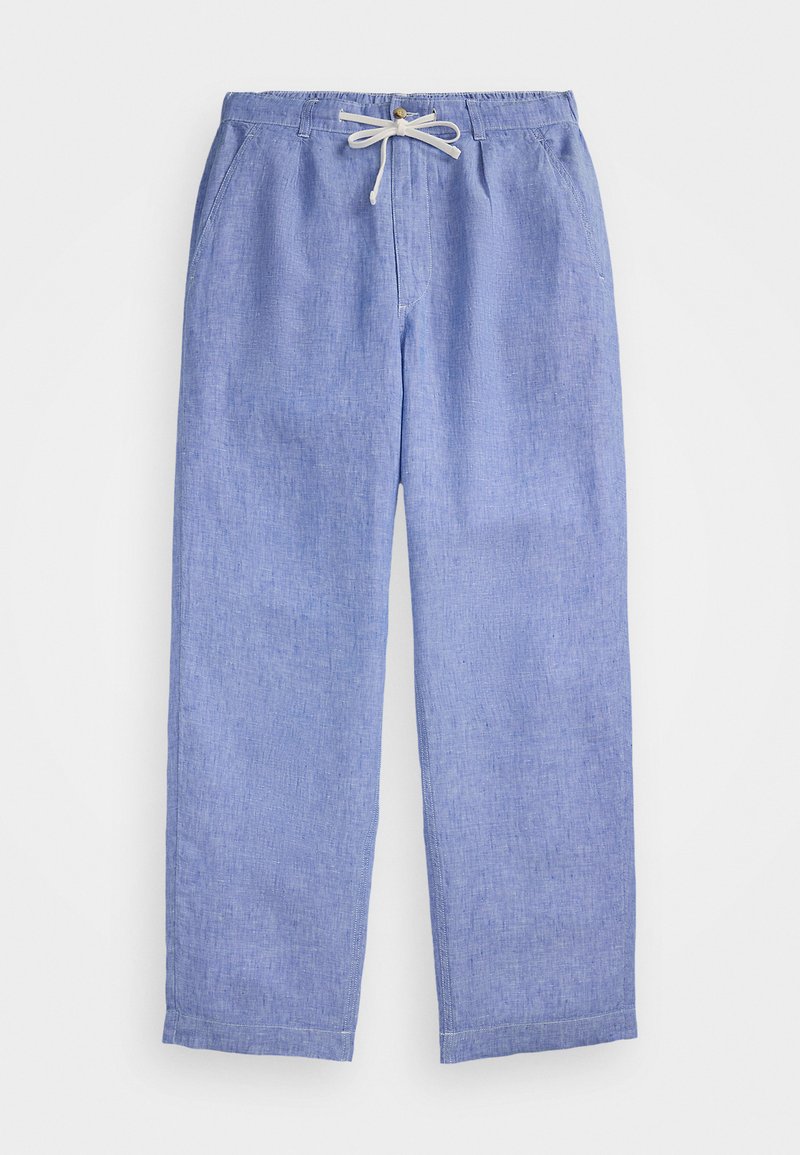 Polo Ralph Lauren POLO PREPSTER CHAMBRAY EASY PANT - Chinos - blue/white