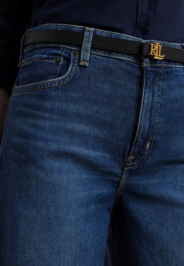 HIGH RISE WIDE LEG CROPPED JEAN - Relaxed fit jeans - marina wash2