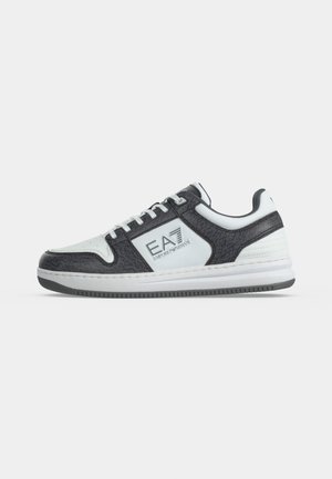 EA7 Emporio Armani, SLASHER UNISEX - Маратонки - white/smoked pearl