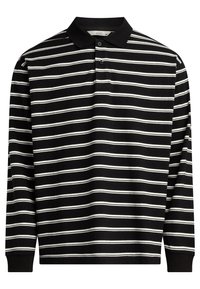 WESLEY POLO TEE OVERSIZED FIT - Polo - black