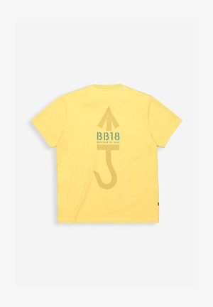Butcher of Blue, S/S ARMY CARLOW TEE - T-shirt print - austin yellow