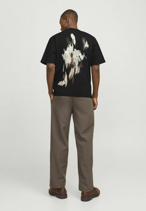 Jack & Jones Tricou cu imprimeu - black