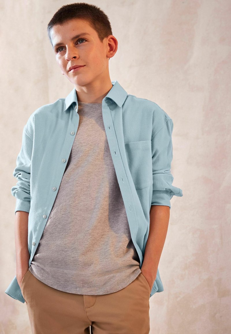 Next LONG SLEEVE REGULAR FIT - Hemd - blue plain