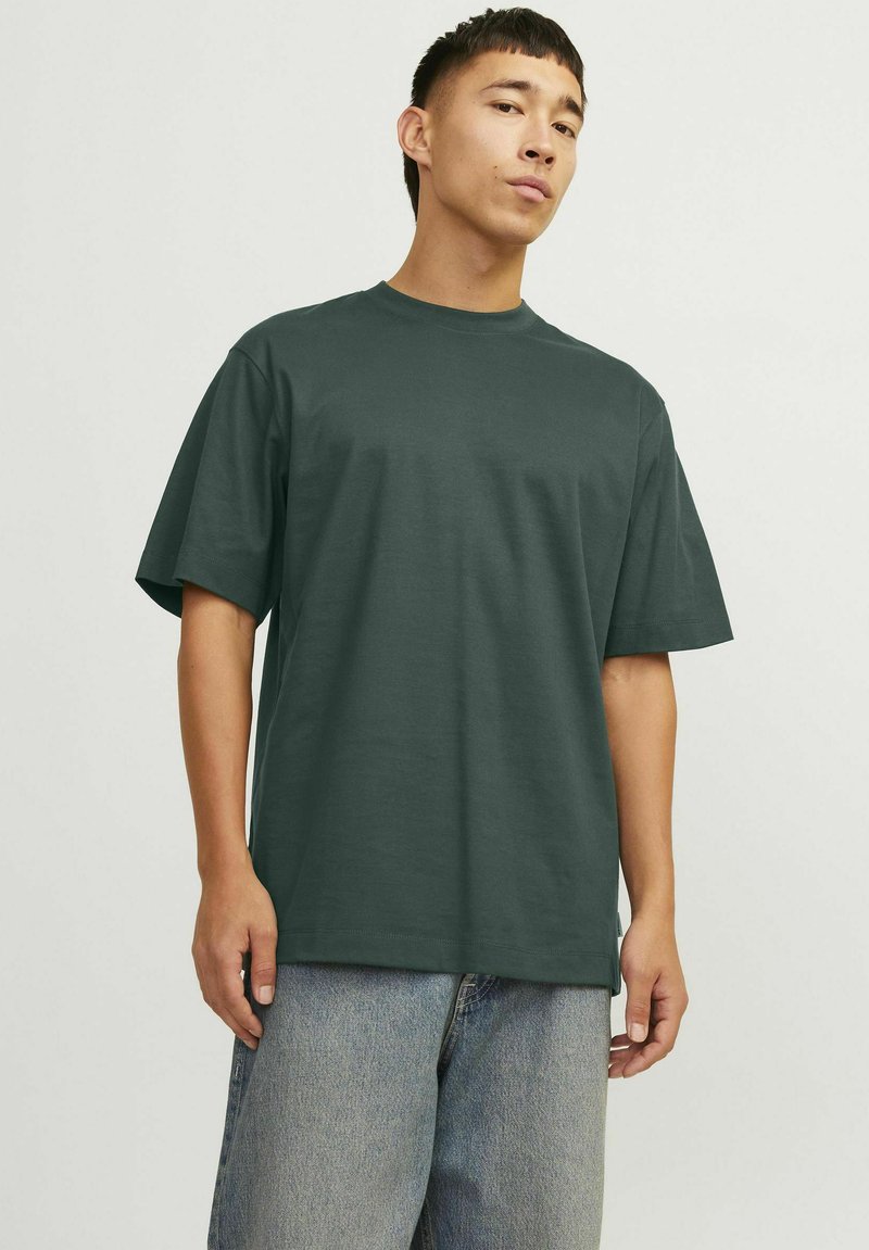 Jack & Jones JJEURBAN EDGE TEE NOOS - Basic T-shirt - forest river
