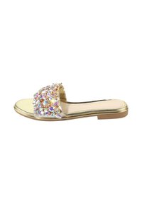 KIRA  - Platt slip-in - gold mermaid