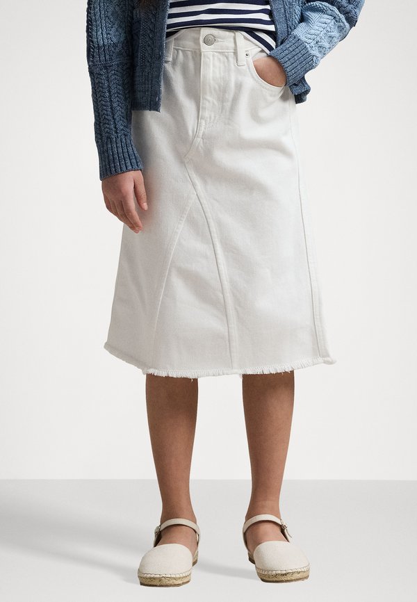 COTTON DENIM SKIRT - Denim skirt2