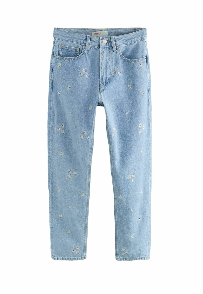 Next COLUMN TALL  - Kitsenevad teksad - embroidered floral blue