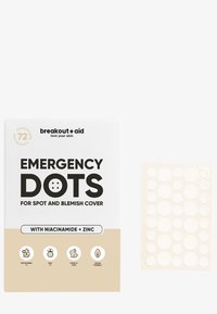 EMERGENCY DOTS FOR SPOTS AND BLEMISHES WITH NIACINAMIDE + ZINC 72 DOTS PER PACK - Masque visage - 0