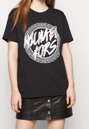 T-shirt print - black