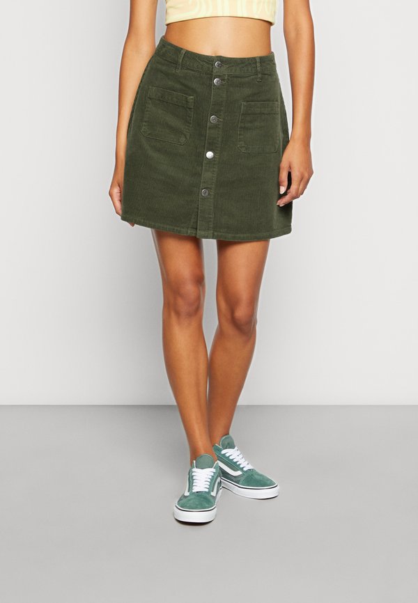 JDYSHIRAZ  - A-line skirt - forest night