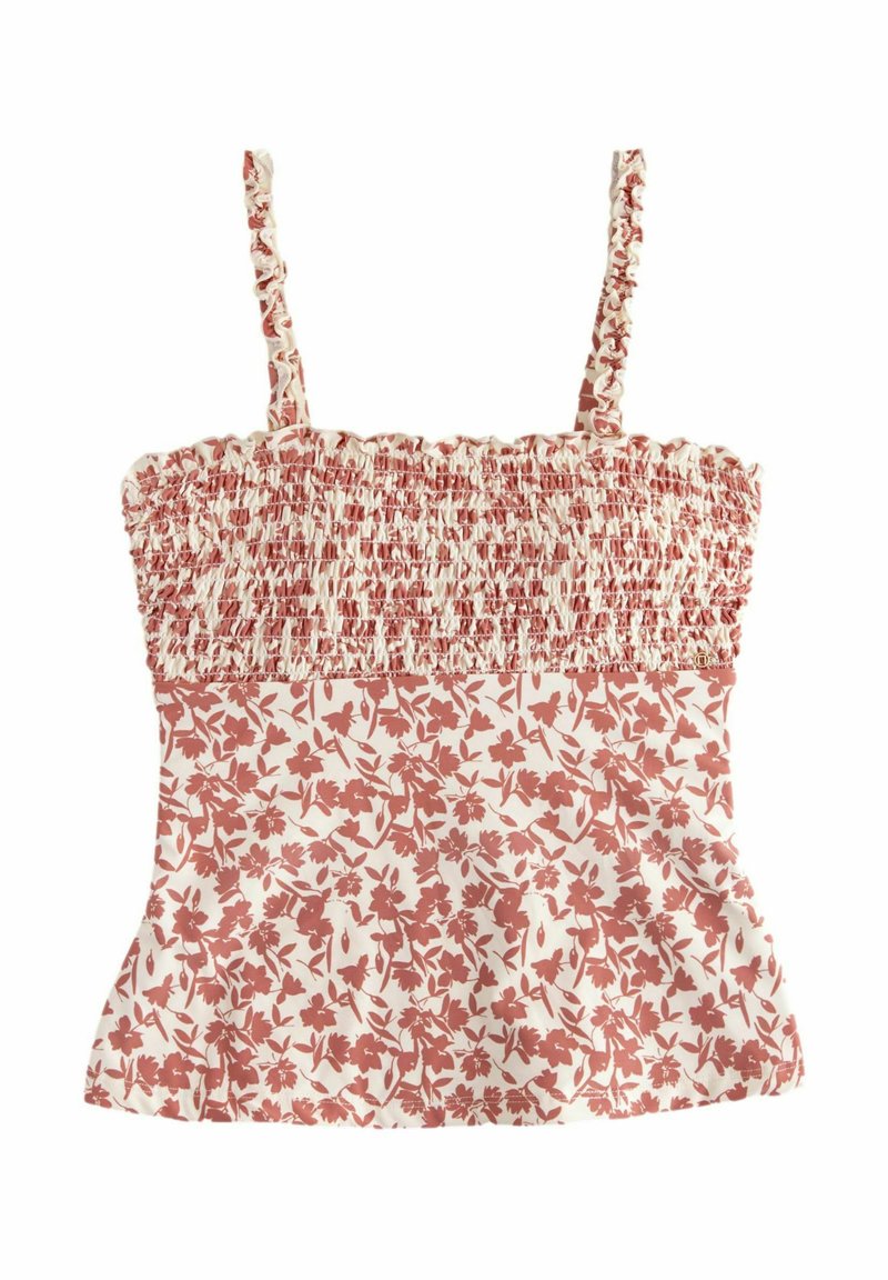 Next Bikinio viršutinė dalis - pink cream floral