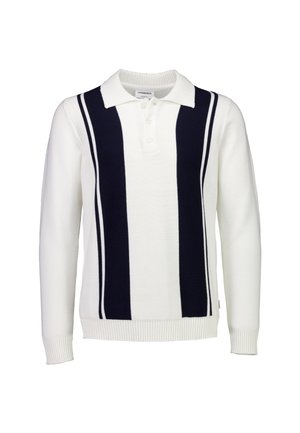 BLOCK STRIPE  - Long sleeved top - off white