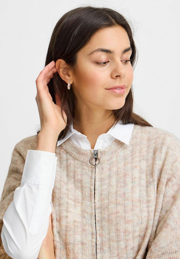 FRSANNY - Cardigan - limestone melange2