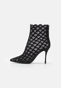 High Heel Stiefelette - nero
