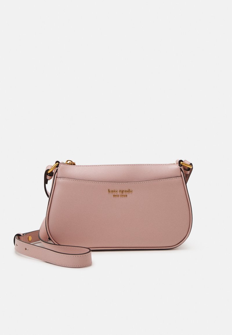 kate spade new york BLEECKER SAFFIANO SMALL CROSSBODY - Torba preko tijela - pink dune