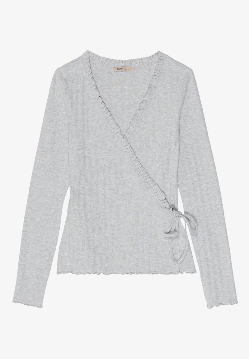 Anna Field Longsleeve lichtgrijs gemêleerd Anna Field Longsleeve lichtgrijs gemêleerd