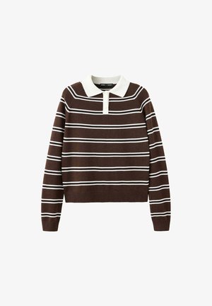 Mango, ADULT - Polo - chocolate
