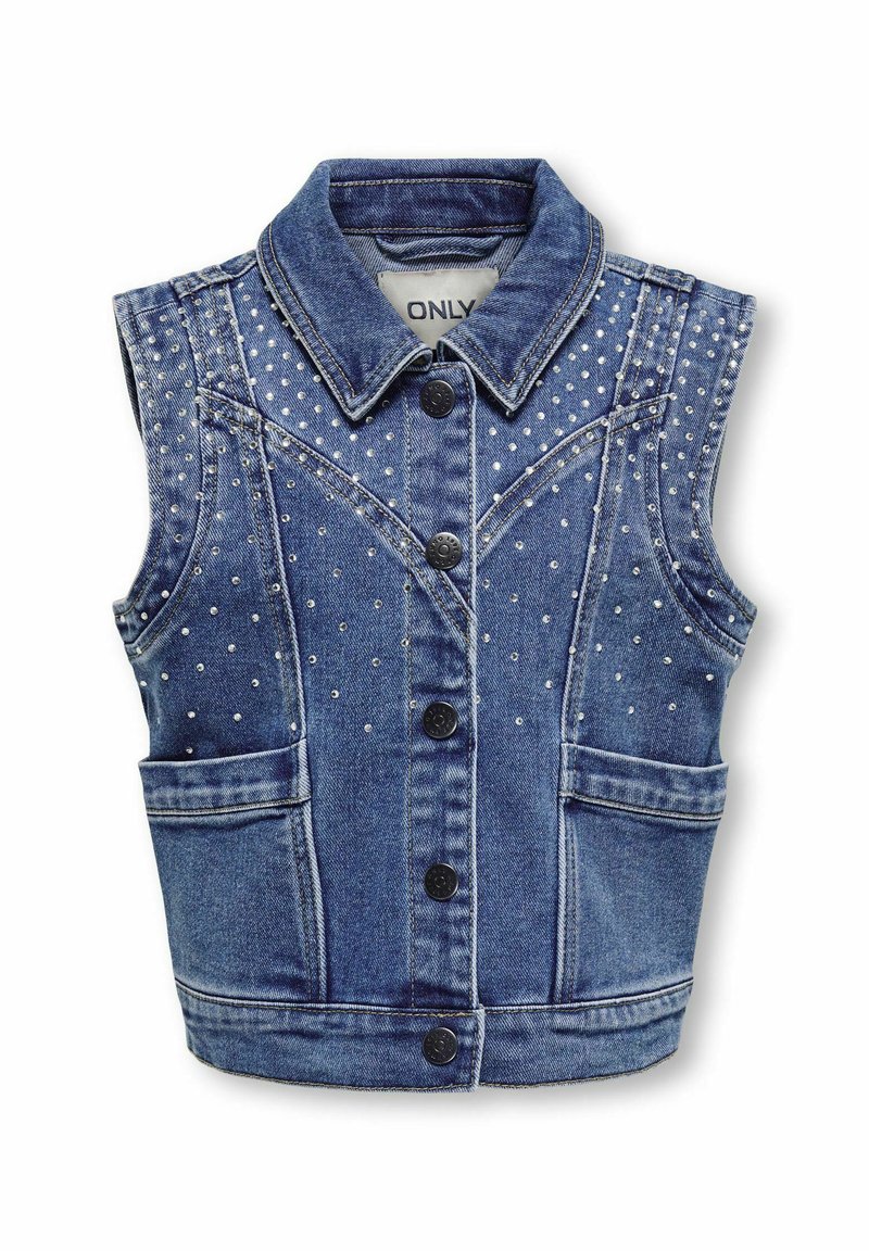 ONLY GIRLS Bodywarmer blauw denim/bluedenim