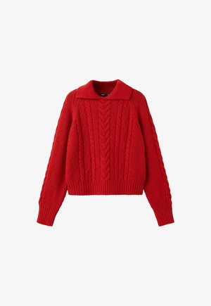 Mango, ADULT - Pullover - red