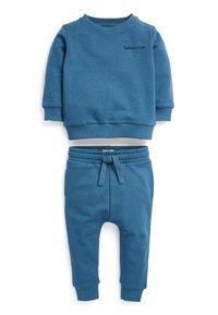 Next - PLAIN AND JOGGERS SET - Treniņtērps - blue Miniatūras attēls 1