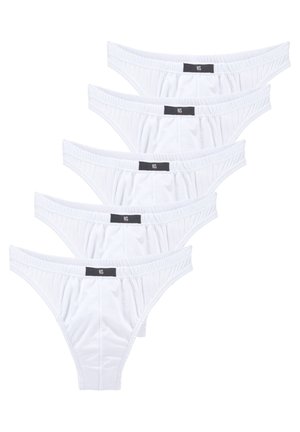 H.I.S 5 STÜCK BEQUEM  - Thong - weiß