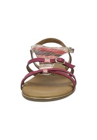 Tamaris Sandals - berry red comb