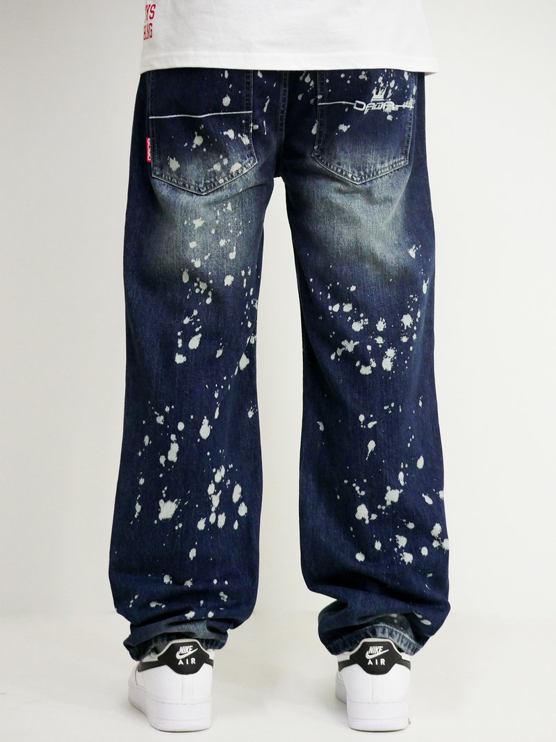 DADA Supreme Splatter Jean large blue/bleu