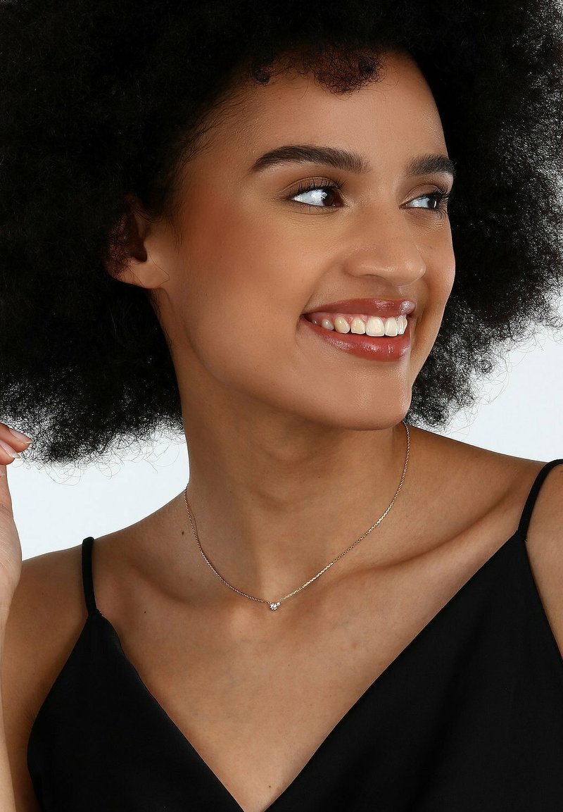 Live Diamond Ketting - gulguld färgad