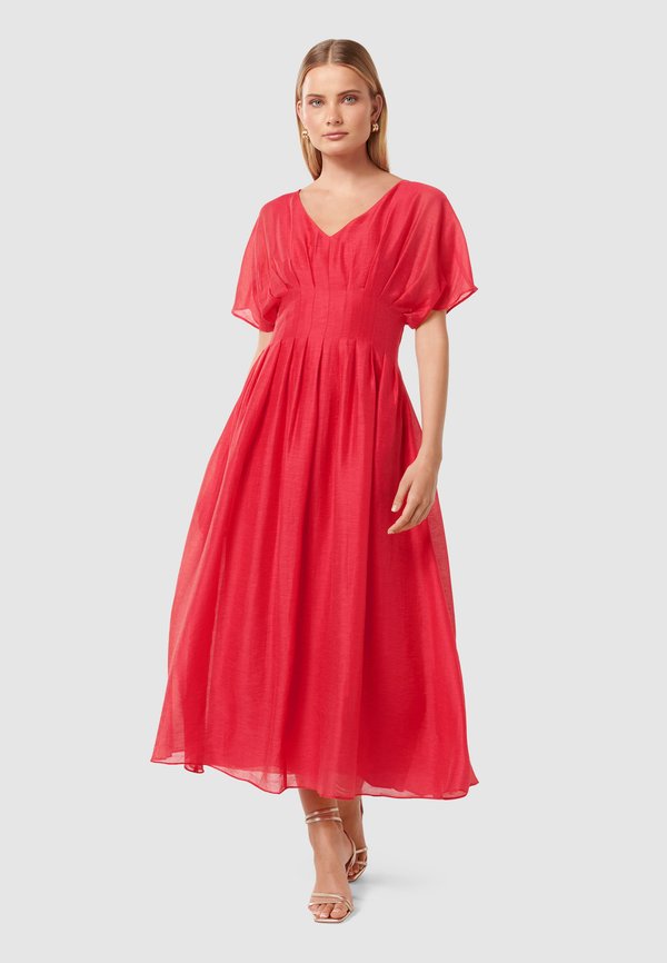 FRANCINE V NECK MIDI DRESS - Cocktailkleid/festliches Kleid