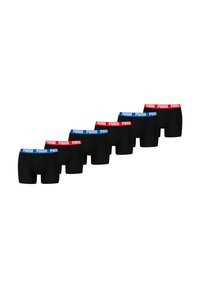 Unausgewählt, black   blue   red