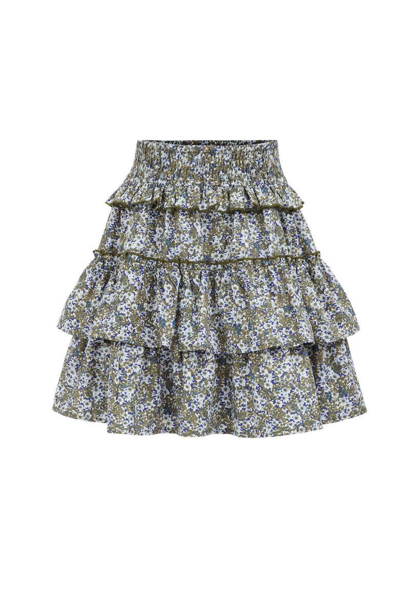 WE Fashion A-lijn rok blauw