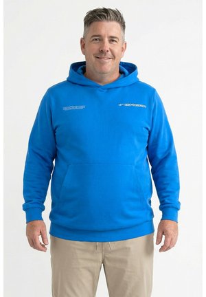 LARGE PRINT - Felpa con cappuccio - royal blue