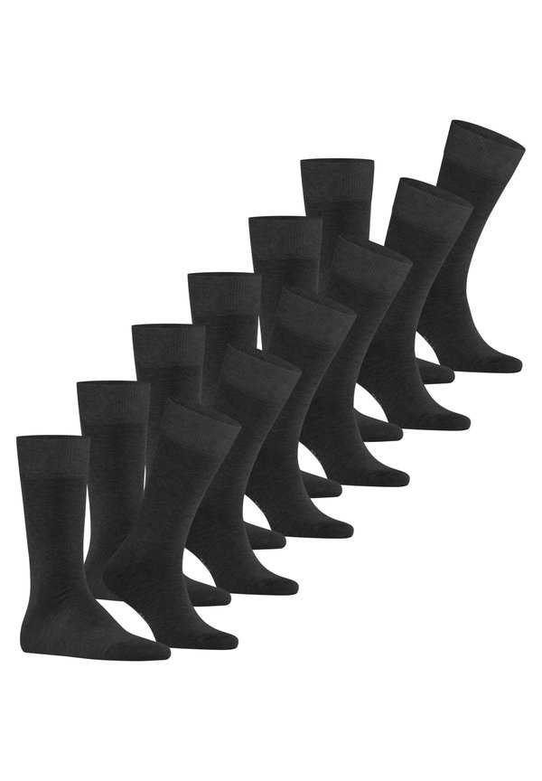 HAPPY BOX MIX 6-PACK EVERYDAY CASUAL - Socks - anthra mel2