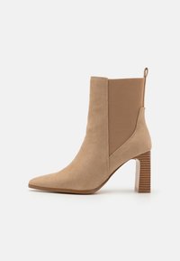 Bottines à talons hauts - taupe