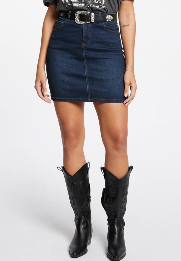 Minirock - jean brut