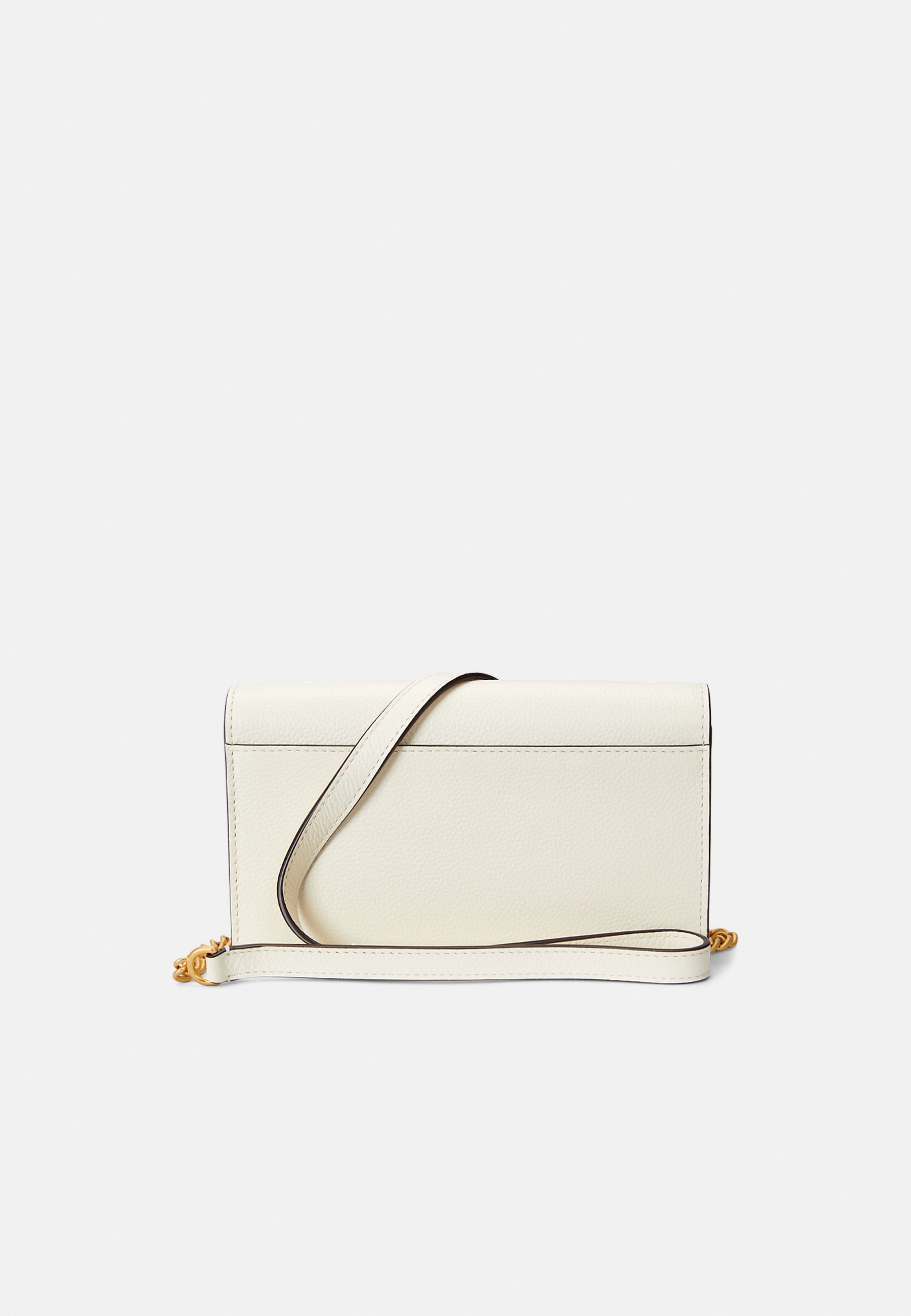 Ralph Lauren◆Polo ID Leather Chain Wallet & Bag Ivory Polo Ralph Lauren Polo ID Leather Chain Wallet & Bag