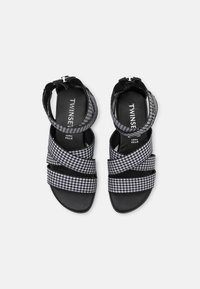TWINSET VICHY - Sandálias - nero