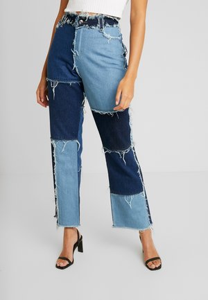 Straight leg jeans - blue denim