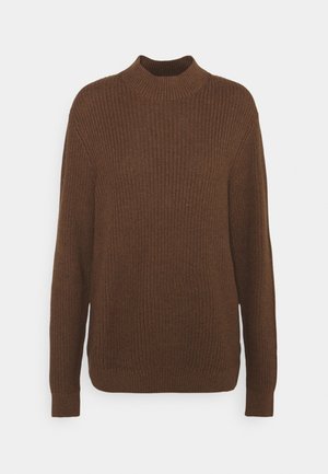 Trui - mottled brown