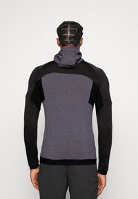 Dynafit TOUR THERMAL HOODY - Cipzáras pulóver - black out