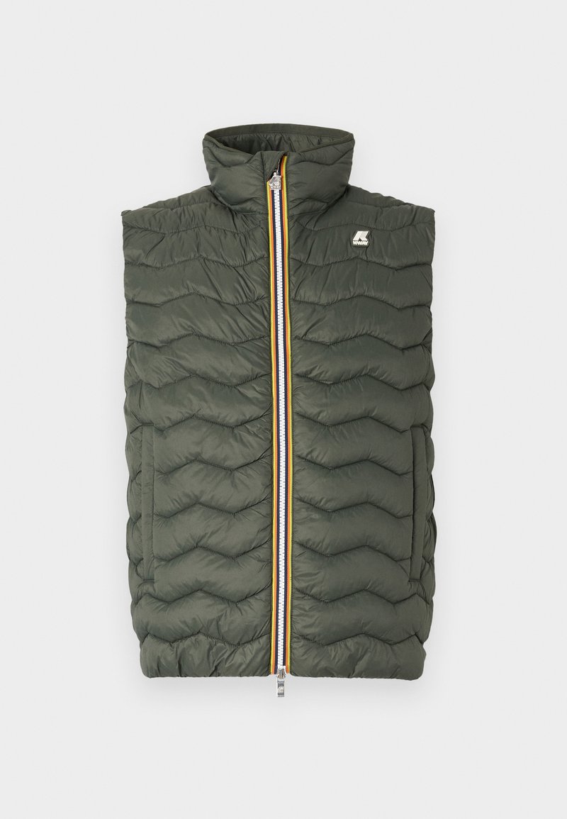K-Way Waistcoat dark green
